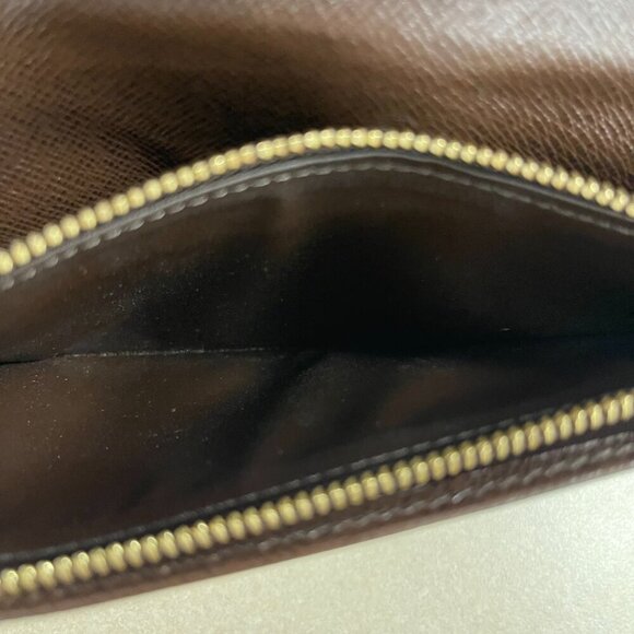 Louis Vuitton Porte Feuille Brazza Damier Ebene - Preowned - Picture 10 of 16